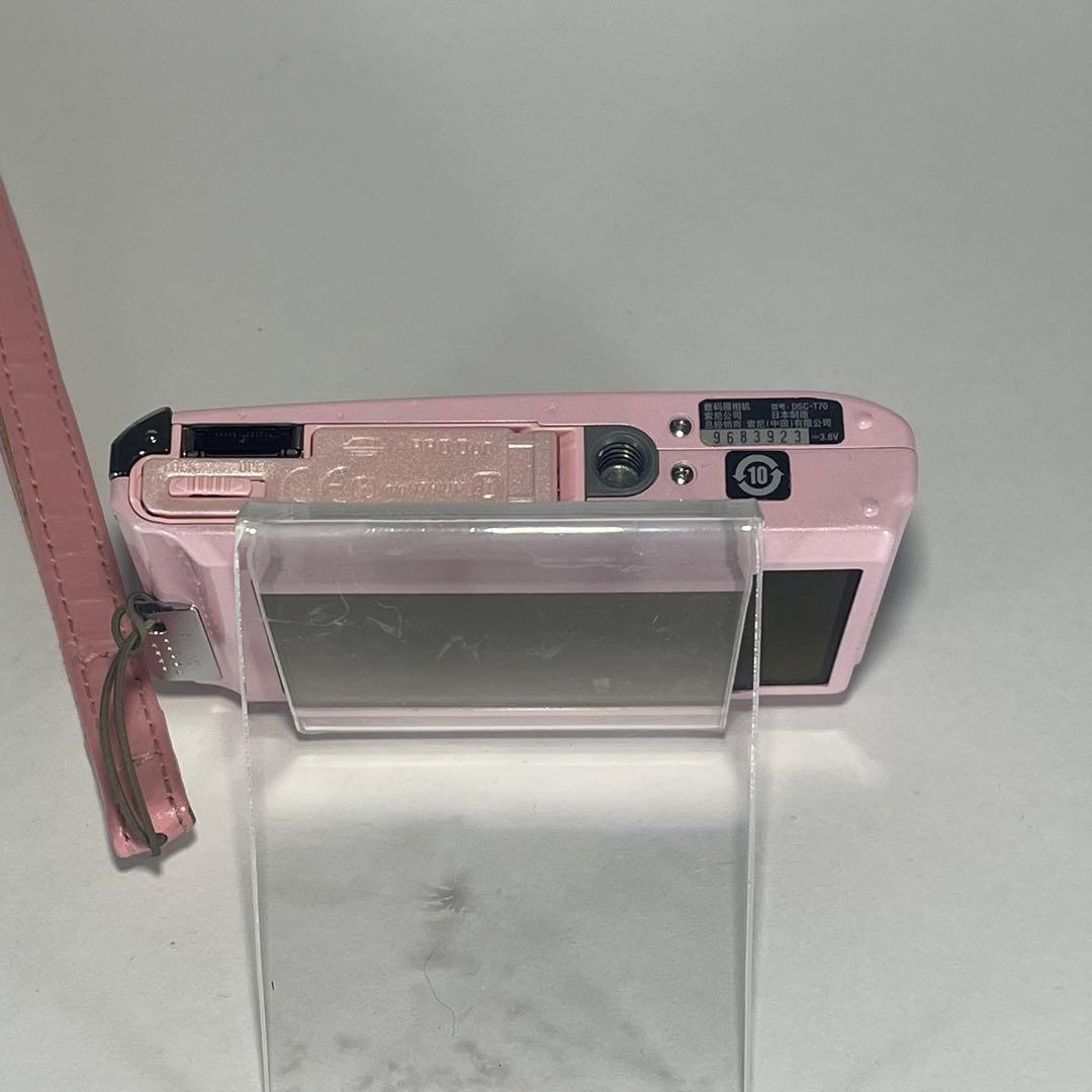 【動作確認済】SONY Cyber-shot DSC-T70 ピンク