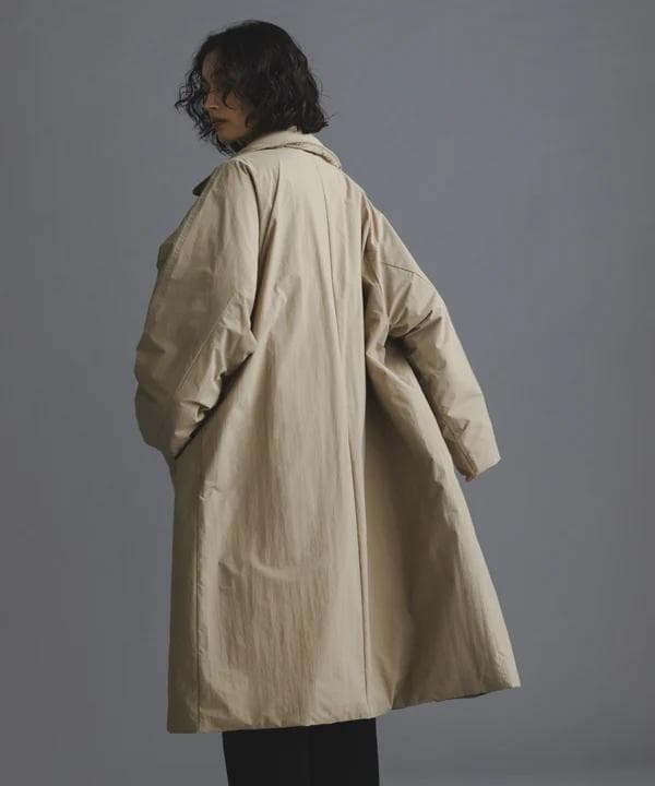 【新品】NANO UNIVERSE 西川ダウン/リバーシブルライトコート/M