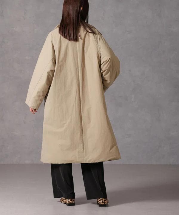 【新品】NANO UNIVERSE 西川ダウン/リバーシブルライトコート/M