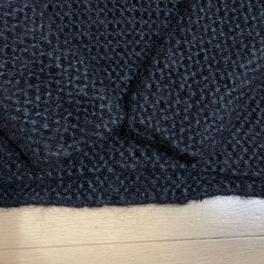 GUCCI ローゲージニット モヘア ブラック S