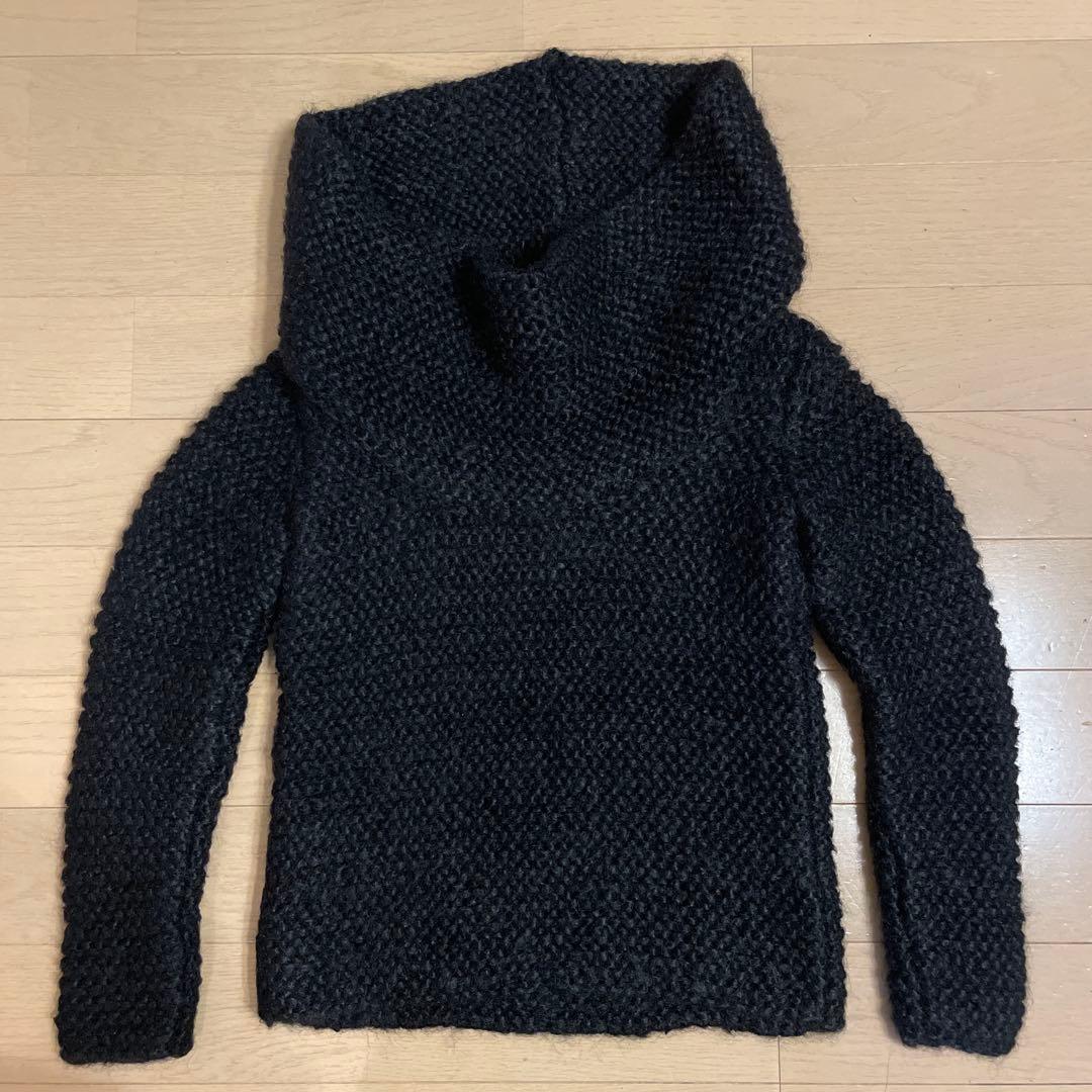 GUCCI ローゲージニット モヘア ブラック S