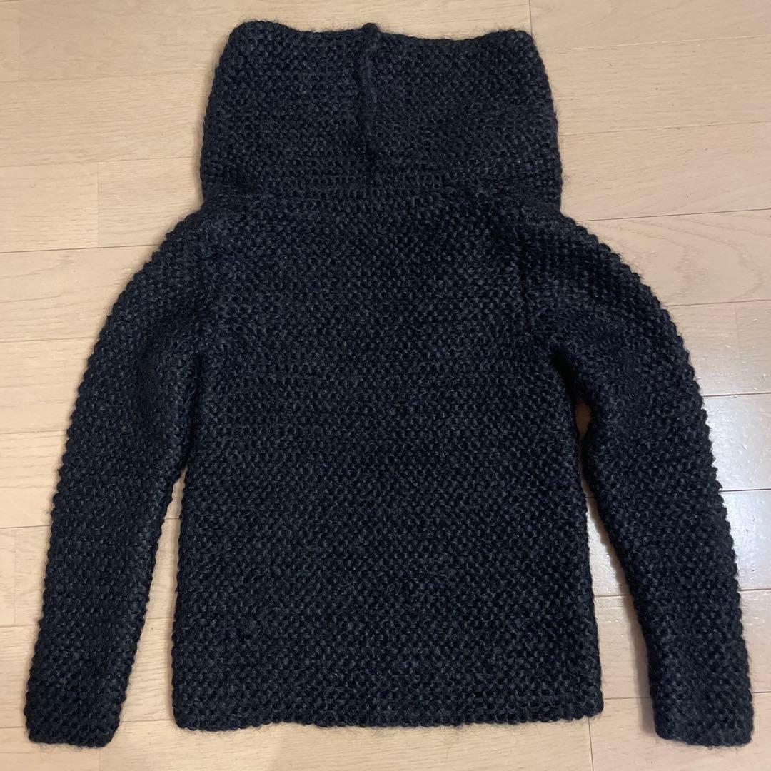 GUCCI ローゲージニット モヘア ブラック S