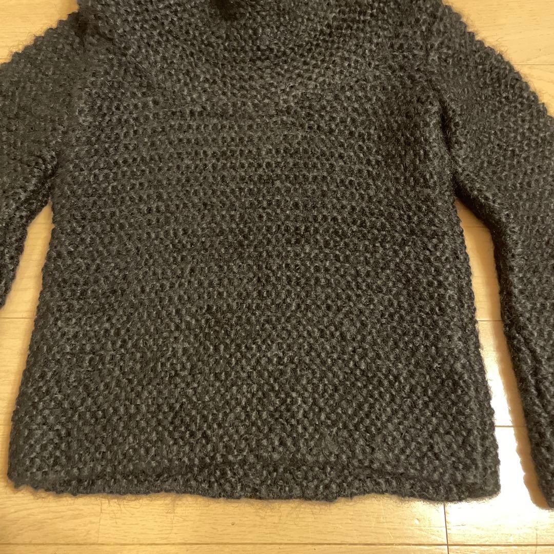 GUCCI ローゲージニット モヘア ブラック S