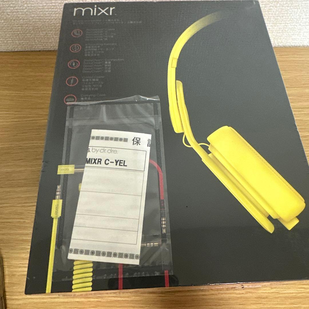 【新品保証付】beats by dr.dre Mixr イエロー Yellow
