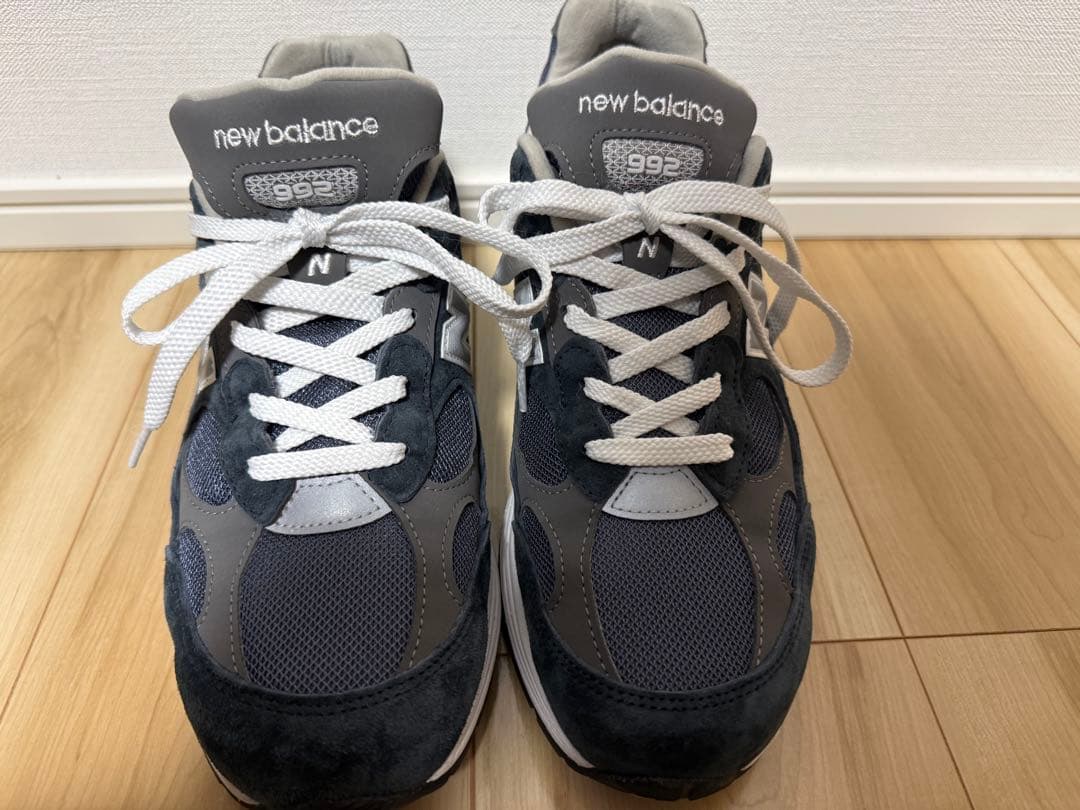 new balance 992 ネイビー