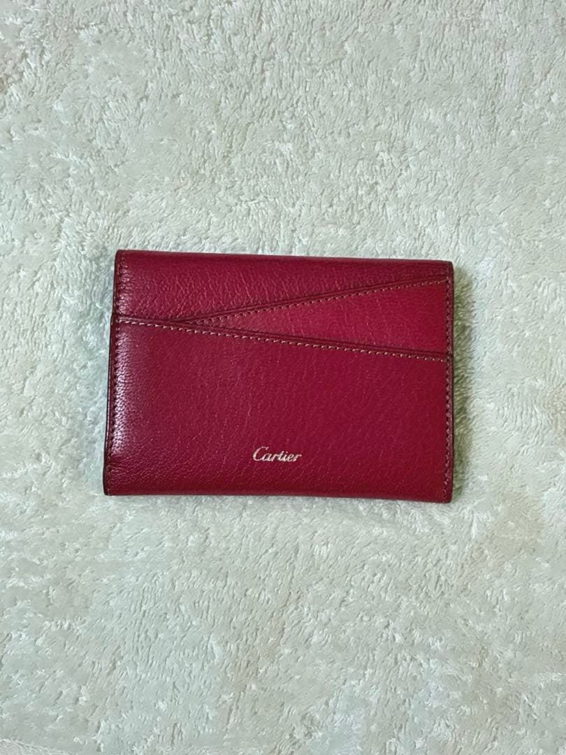 Cartier カルティエ　名刺入れ　カードケース　ピンク