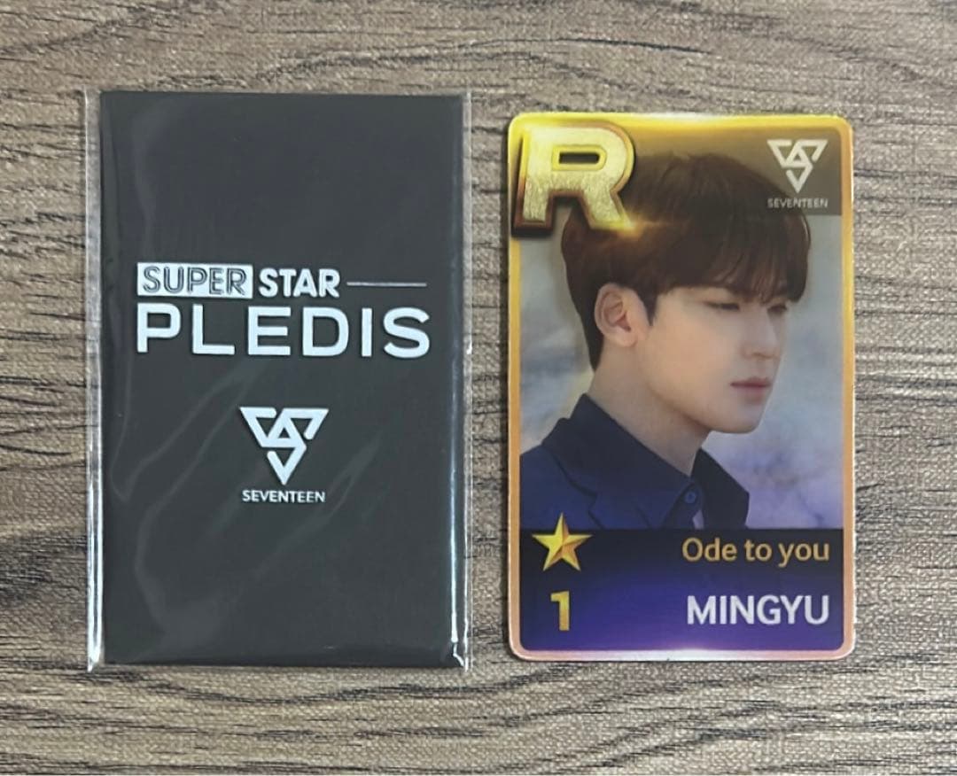 ミンギュ シュスプル SSP レンチキュラー トレカ レア SEVENTEEN