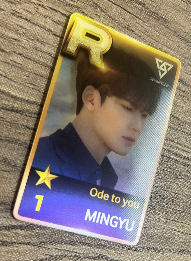 ミンギュ シュスプル SSP レンチキュラー トレカ レア SEVENTEEN