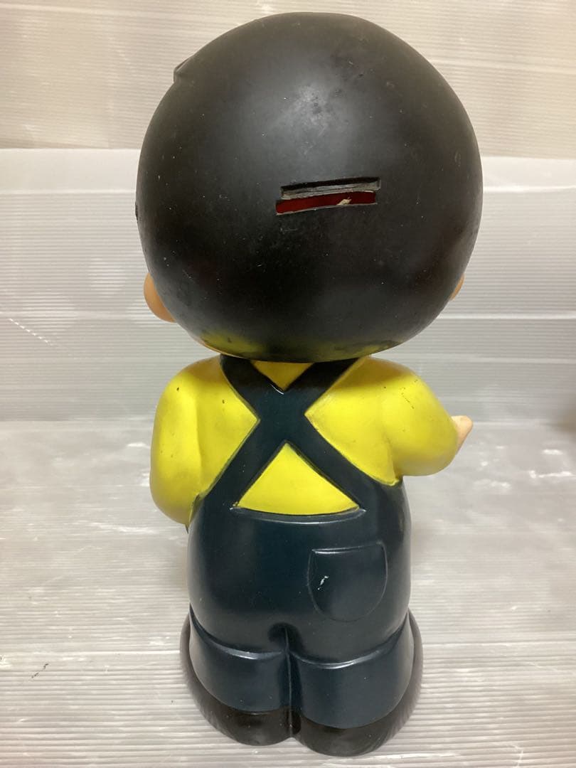 大型/店頭用/26㎝/しんちゃん/フィギュア/ソフビ/貯金箱/昭和レトロ/当時物