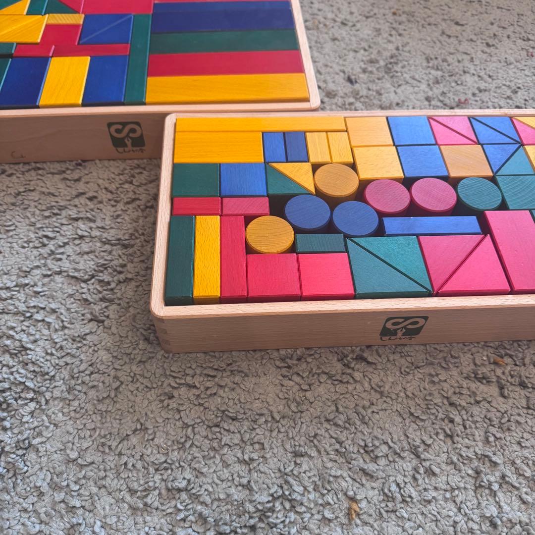 伸芽会　積み木