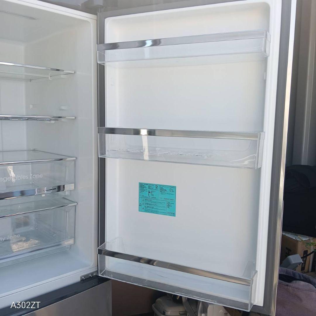 1612並木道様　ハイアール　デザイン大型冷蔵庫　340L