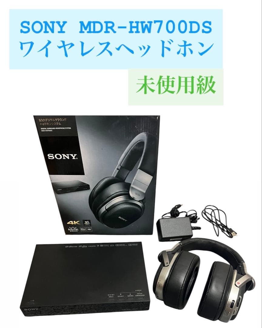 【極美品】SONY MDR-HW700DS ★イヤーパッドダメージ無し★ 除菌済