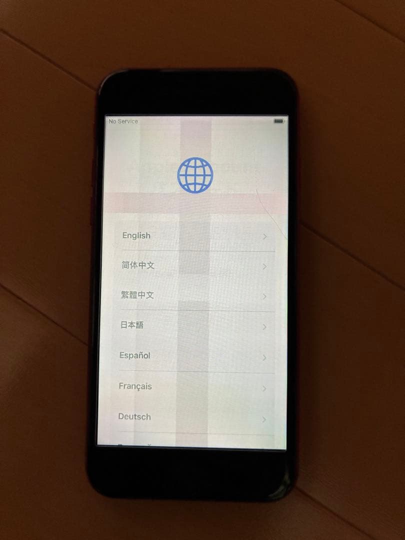Apple iPhone SE (第2世代) 赤　SIMロックなし　画面不良あり