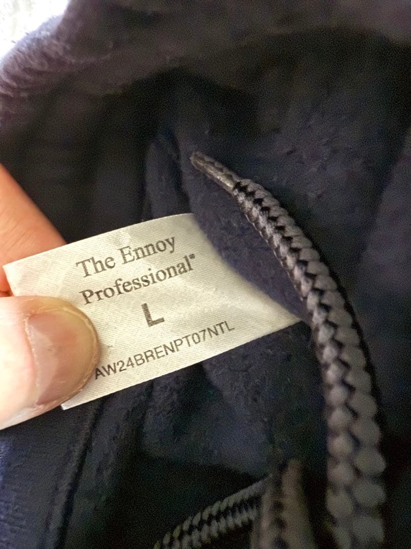 トップス ennoy ELECTRIC LOGO TURTLENECK SWEAT L