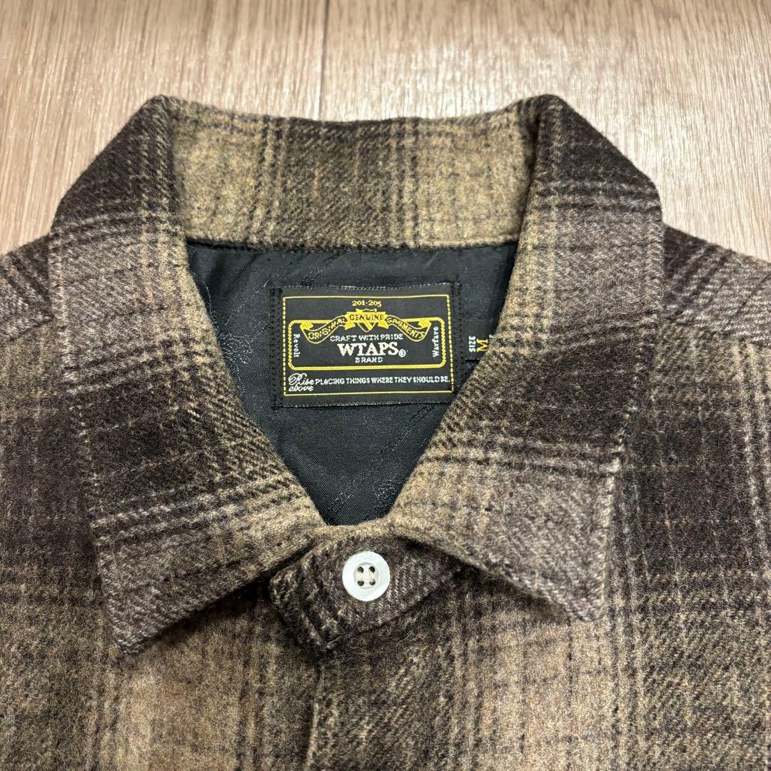 WTAPS ウールシャツ 短丈