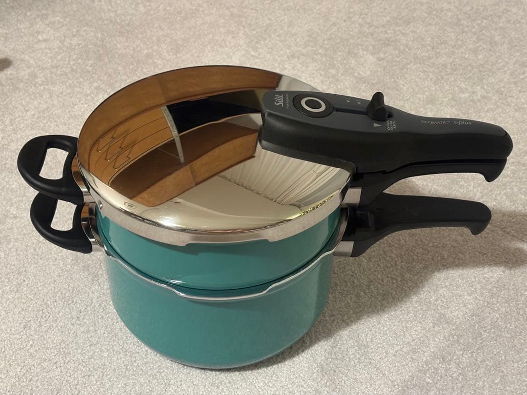 シリット シコマティック T-プラス 圧力鍋 3L + 4.5L デュオセット