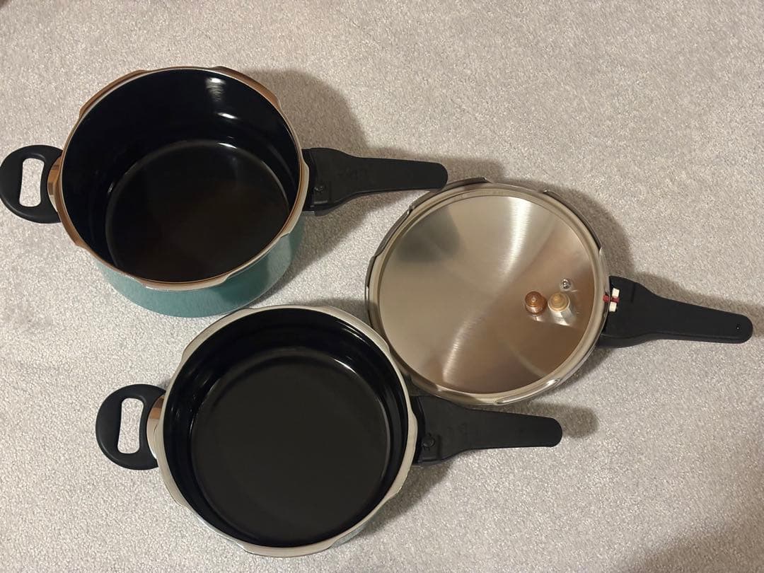 シリット シコマティック T-プラス 圧力鍋 3L + 4.5L デュオセット