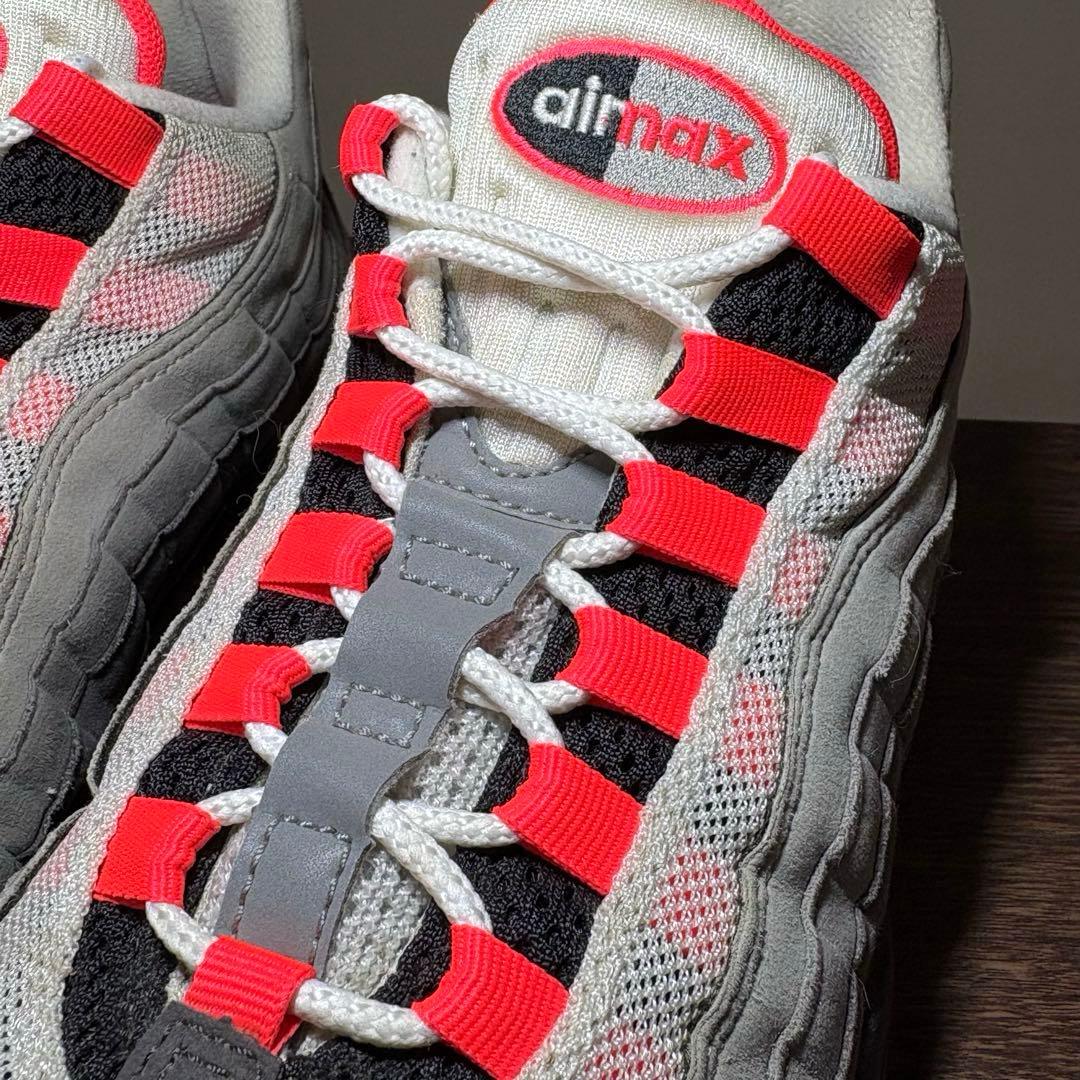 【希少・美品】NIKE AIR MAX 95 OG \"SOLAR RED\"
