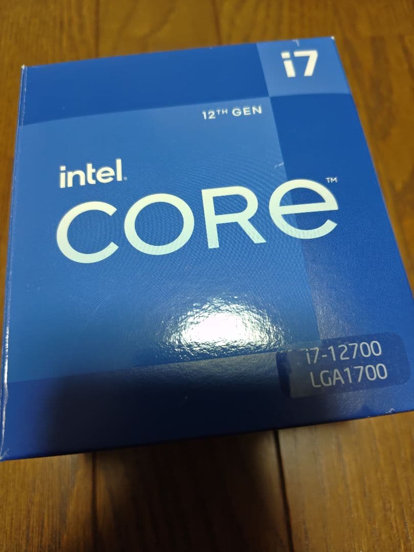 intel core i7 12700 cpu本体