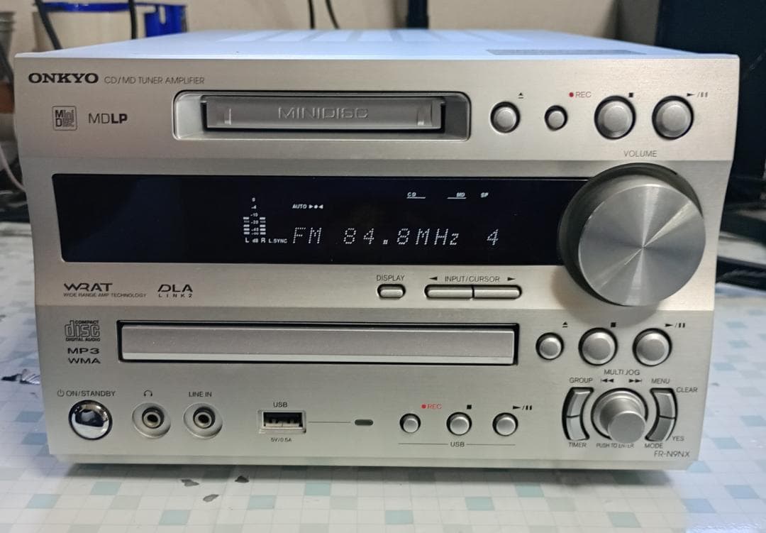 ONKYO オンキョー FR-N9NX CD/MD/USB コンポ 動作良好
