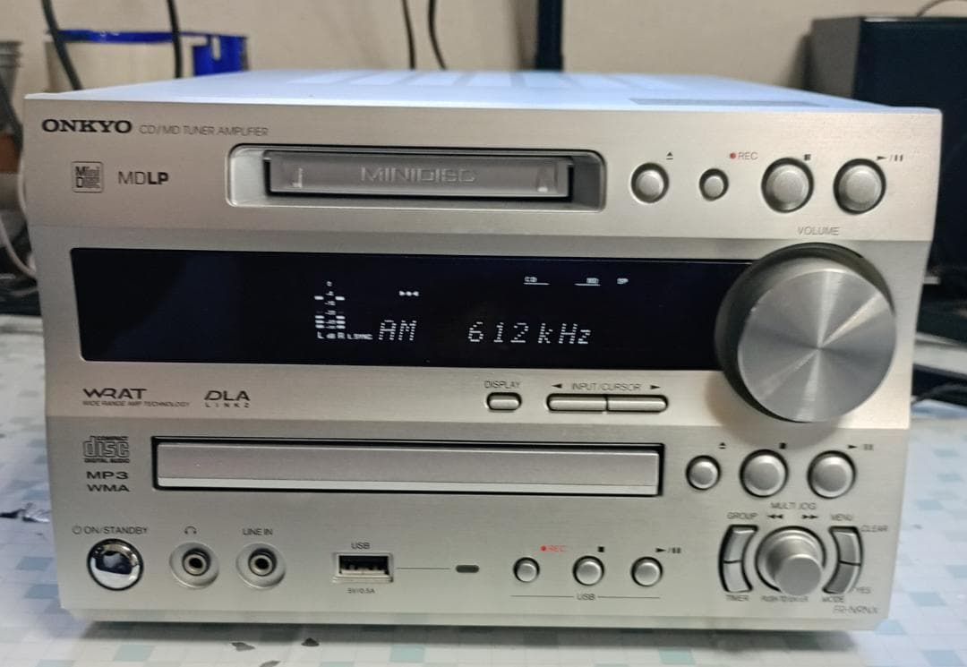 ONKYO オンキョー FR-N9NX CD/MD/USB コンポ 動作良好