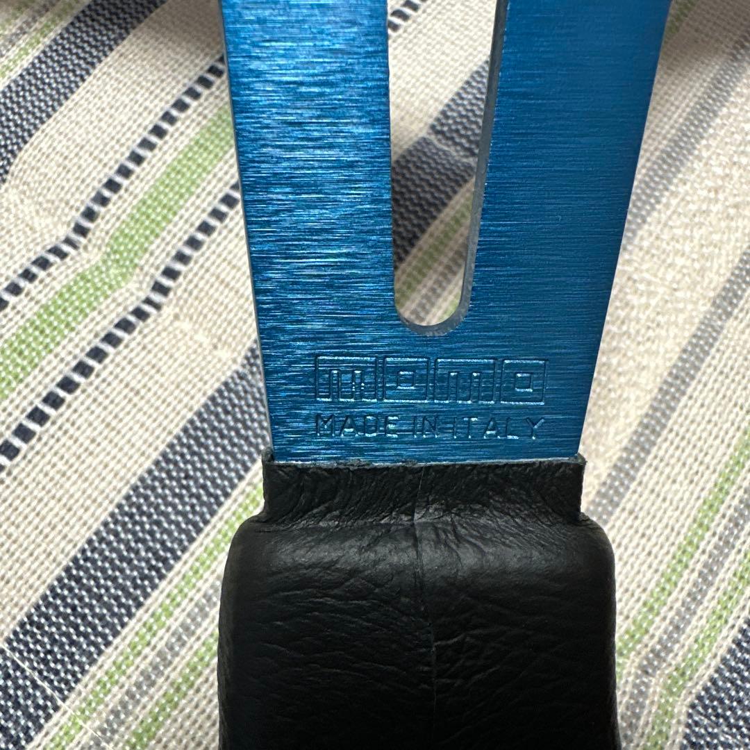 s*r様 momo ステアリング M-59 350mm 黒/青