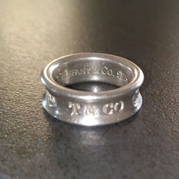 Tiffany&Co TIFFANY ティファニー ナローリング 指輪 925