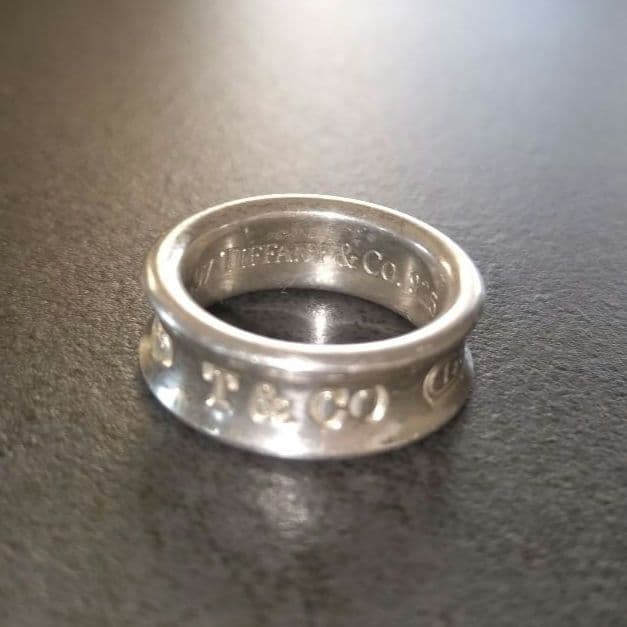 Tiffany&Co TIFFANY ティファニー ナローリング 指輪 925