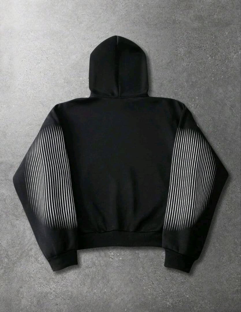 ジップパーカー y2k opium ストリート 海外カジュアル グランジ L