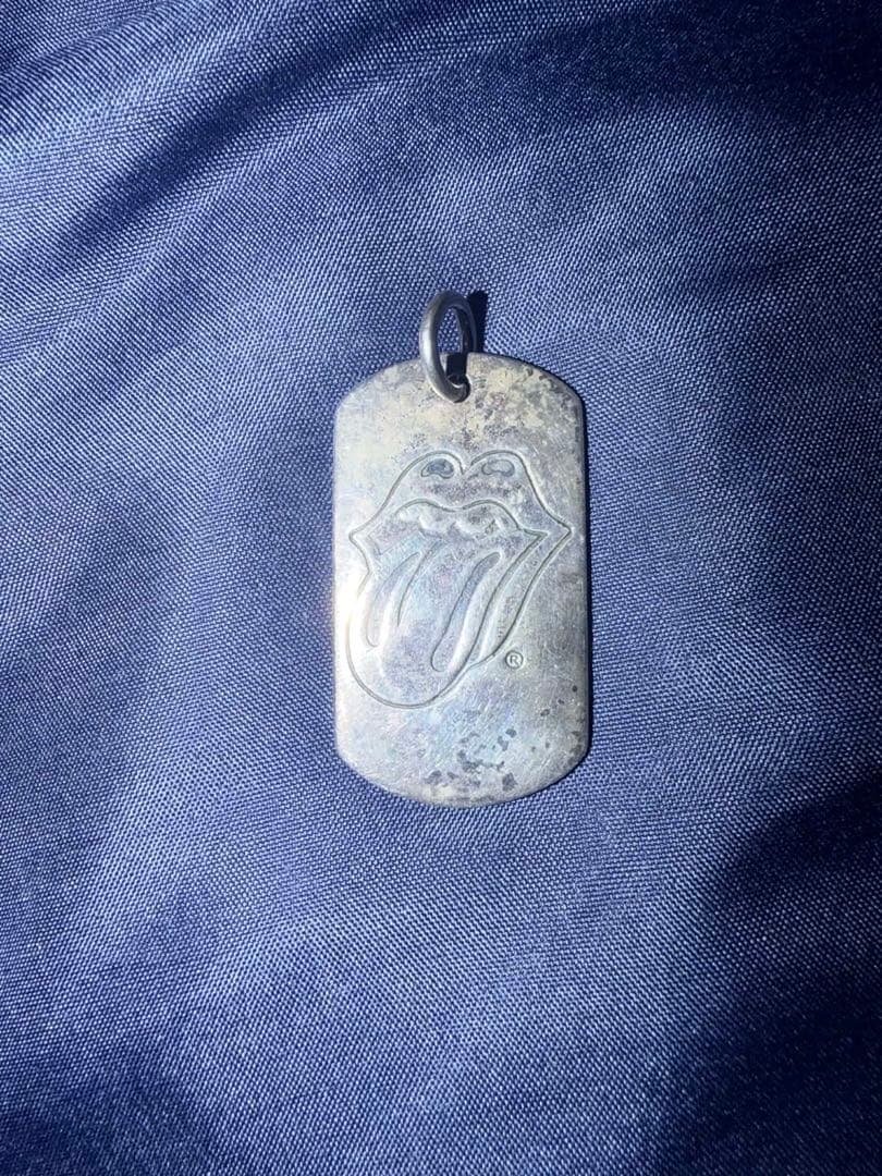 Rolling Stones ドッグタグ ネックレス