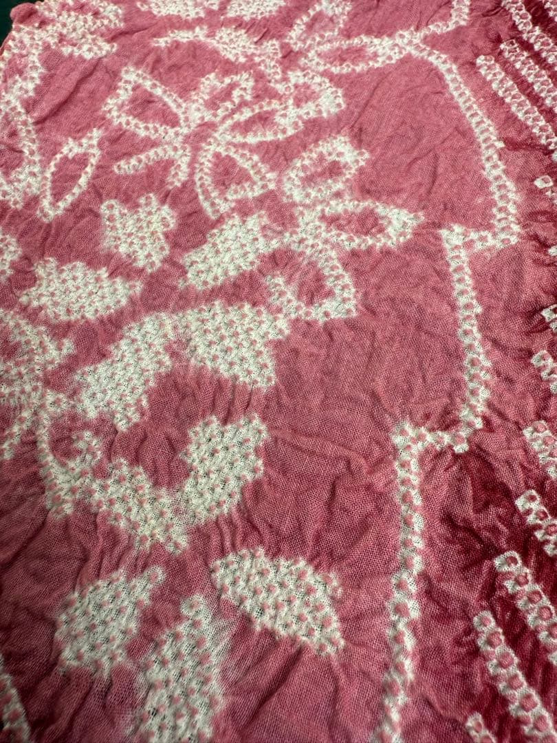 浴衣　反物　総絞り　綿