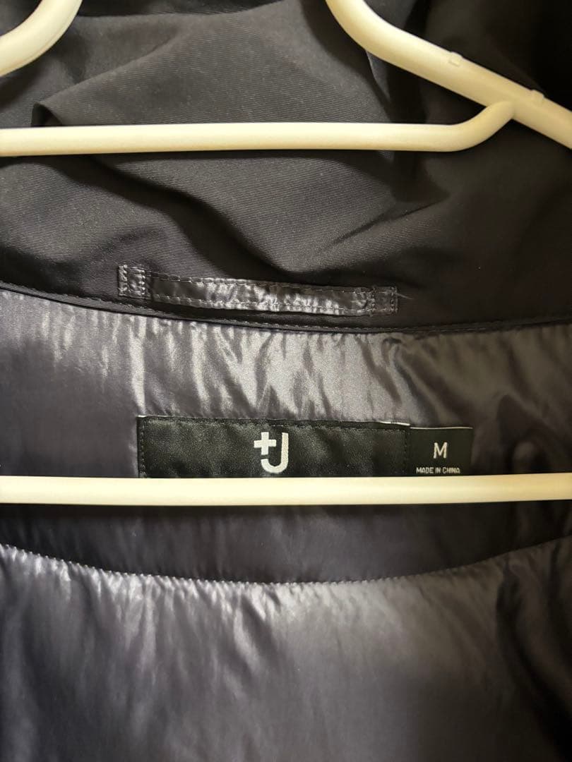 ユニクロ+J ハイブリッドダウンジャケット　ブラック M