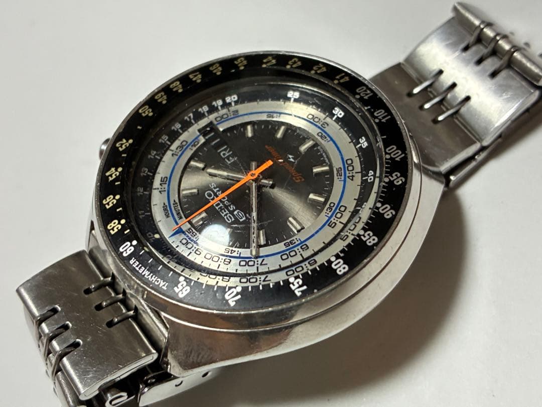 希少　セイコー　スピードタイマー　メンズ腕時計