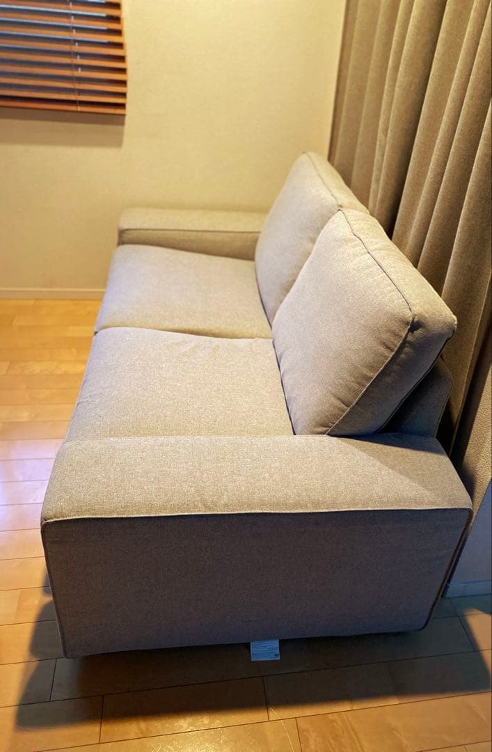 【土日限定SALE】IKEA/ KIVIK 2Pソファ グレー