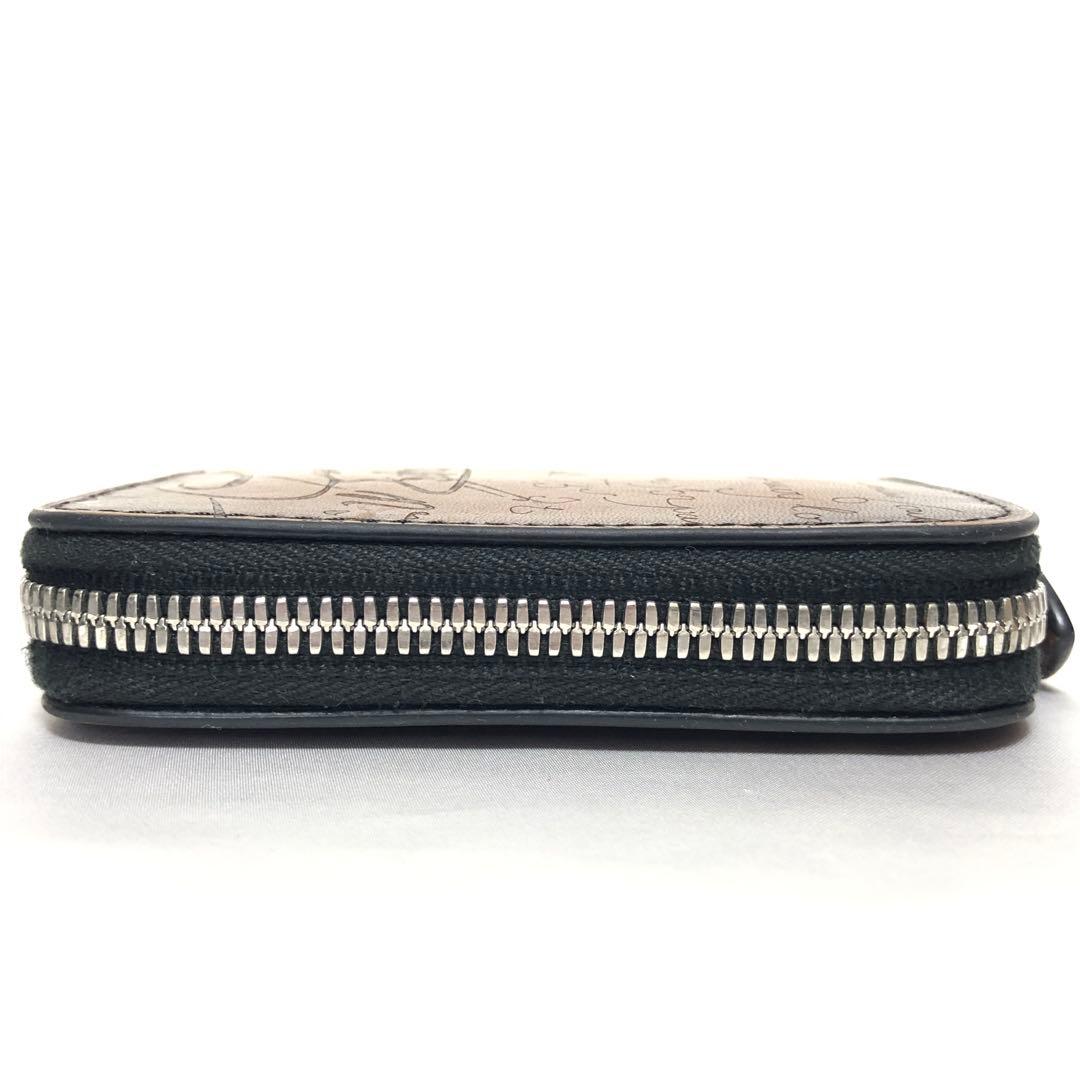 現行モデル　極美品　ベルルッティ　ワパ　ケース　カリグラフィ　ブラウン