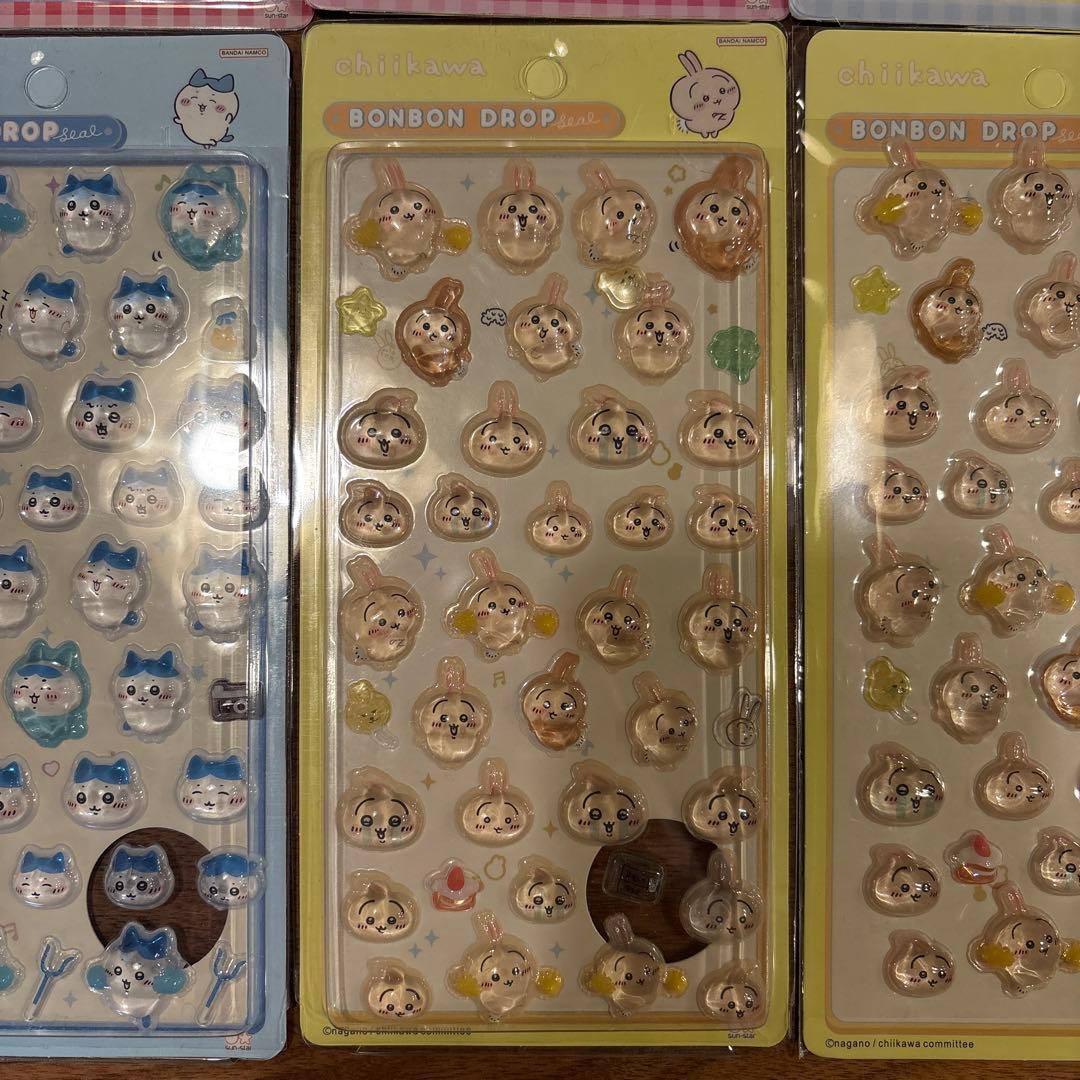 【11枚セット！】ボンボンドロップシール＋もっと！ふにふにシール　まとめ売り