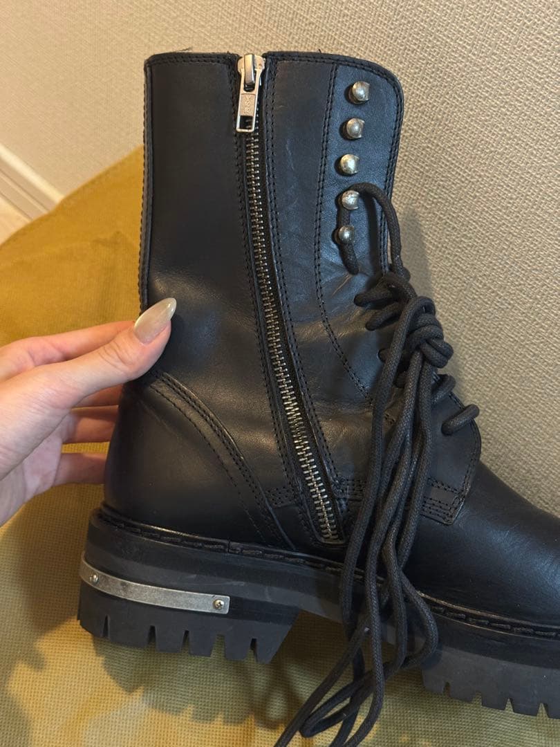 Ann demeulemeesterアンドゥムルメステール ブーツ