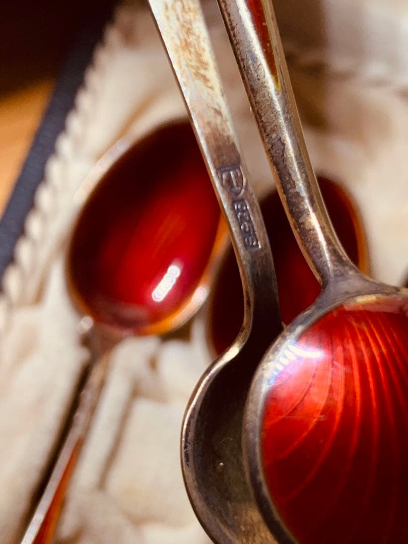 Norway sterling silver 925 スプーン シュガートング