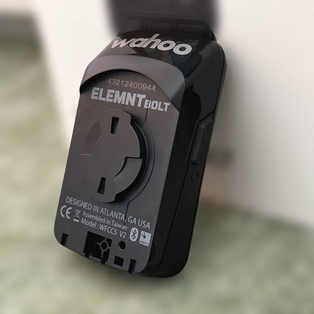 【動作確認済み】wahoo エレメント ELEMNT BOLT WFCC5 V2