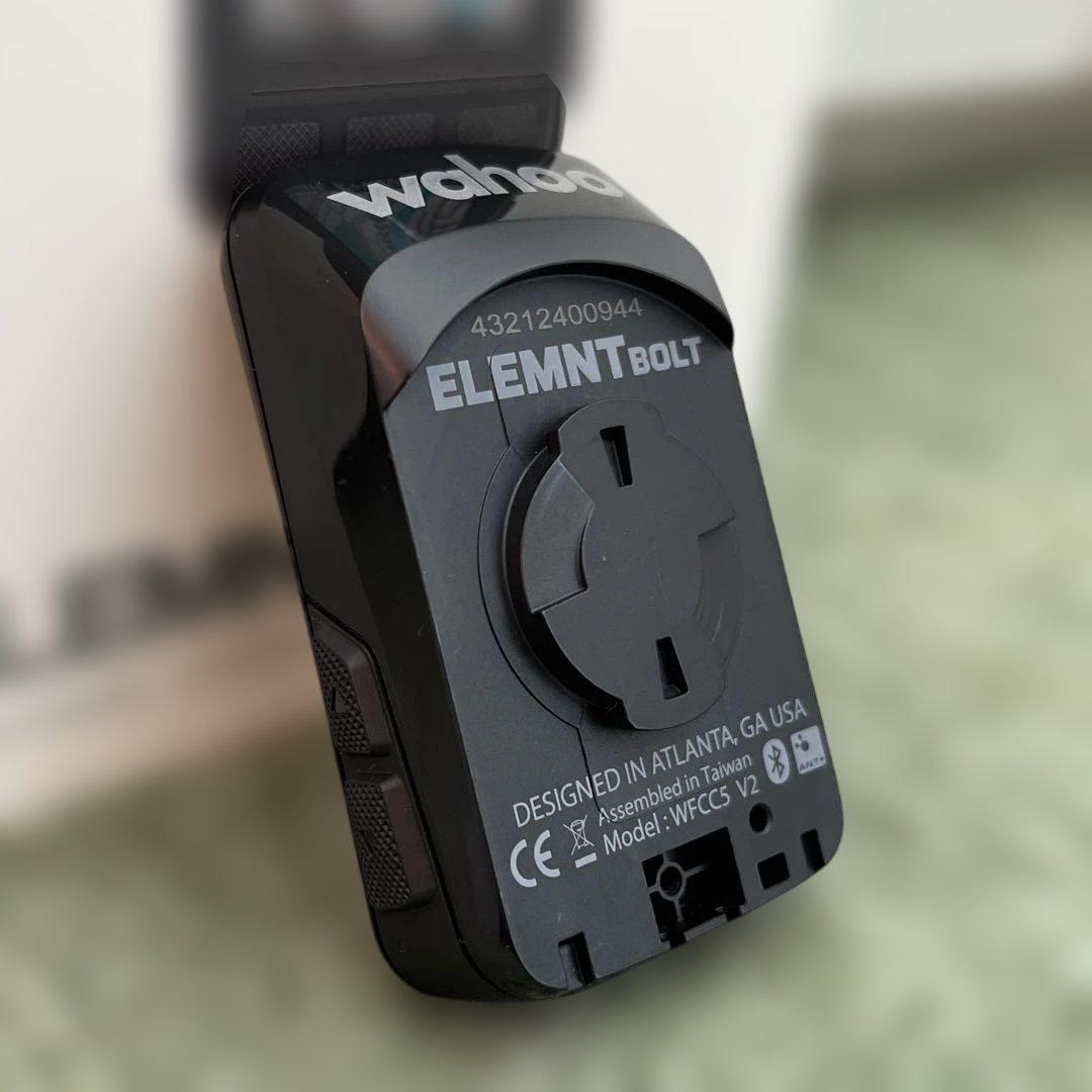 【動作確認済み】wahoo エレメント ELEMNT BOLT WFCC5 V2
