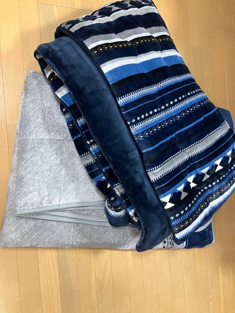 ニトリ　リビングこたつ　ヴィンテージ　掛・敷ふとんセット