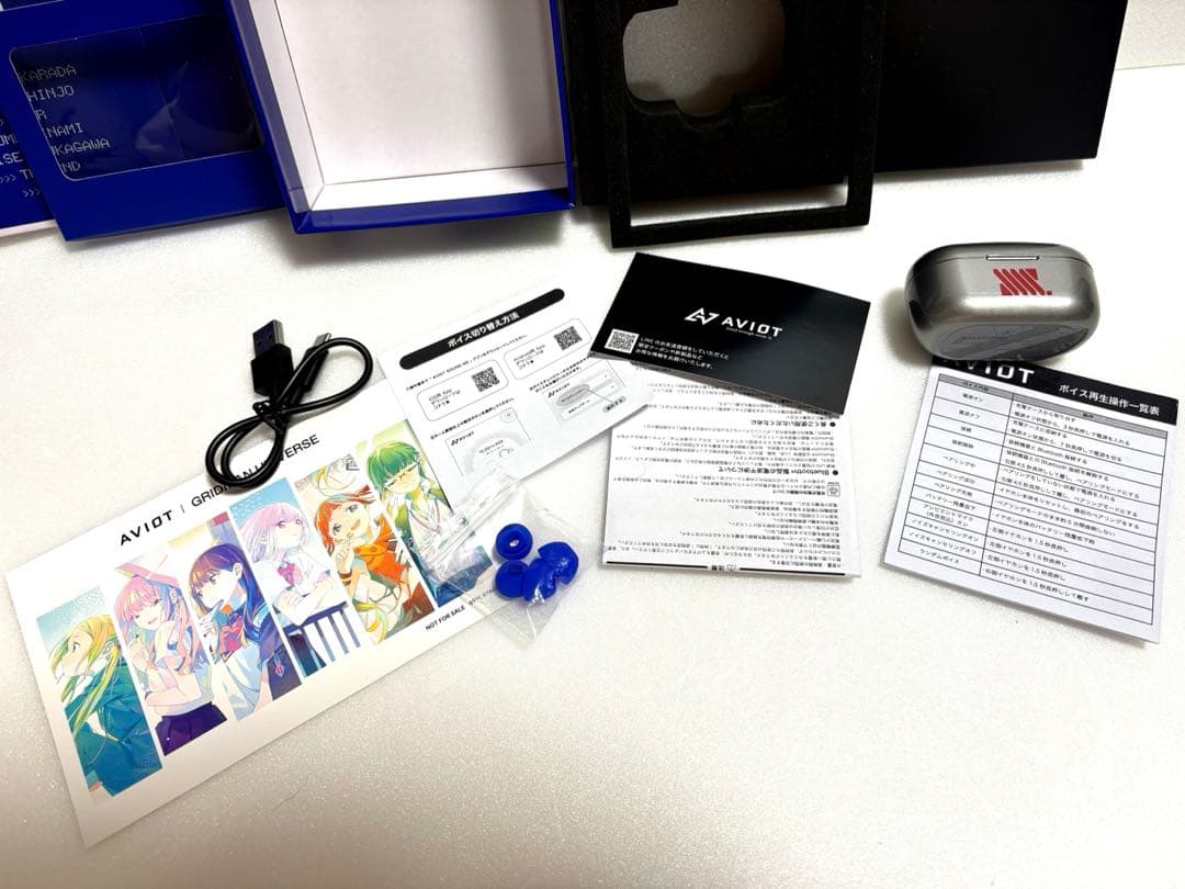 グリッドマン ユニバース イヤホンAVIOT TE-D01v-GMU２２８８０円