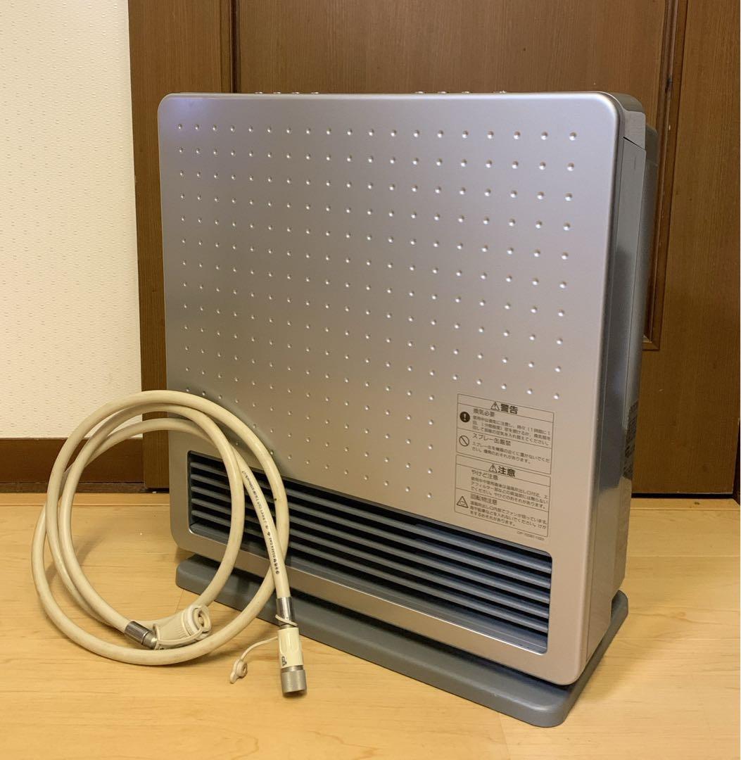 【美品】リンナイ　ガスファンヒーター　都市ガス　RC-F3502E-1 ホース付
