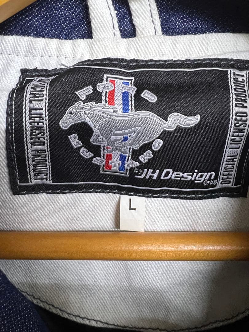 な*き様 JH Design デニムジャケット L マスタング レーシングジャケ