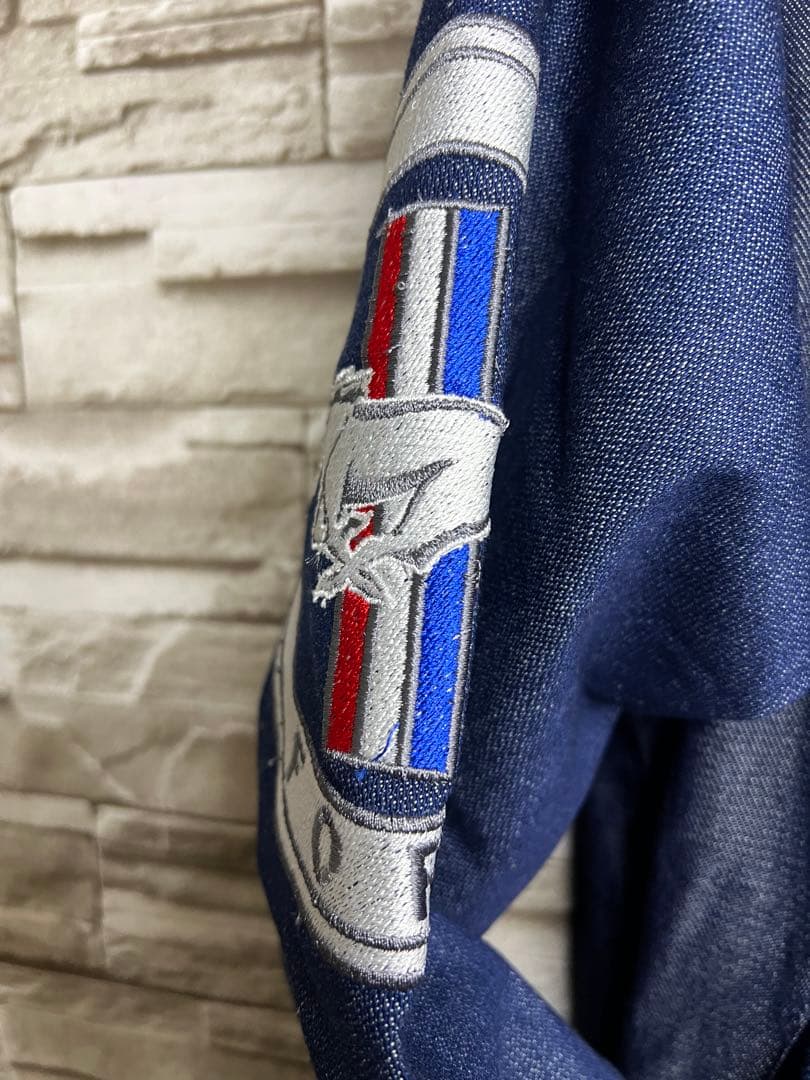 な*き様 JH Design デニムジャケット L マスタング レーシングジャケ