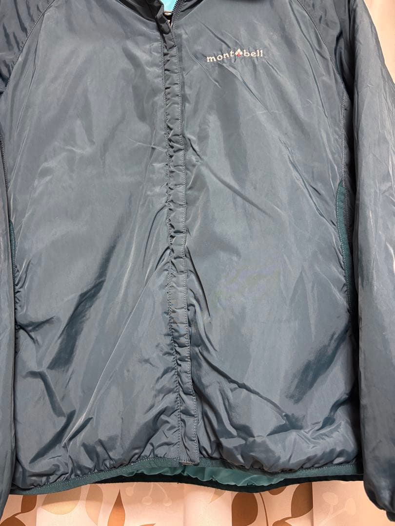 モンベル サーマランド パーカー 中綿 リバーシブル S レディース