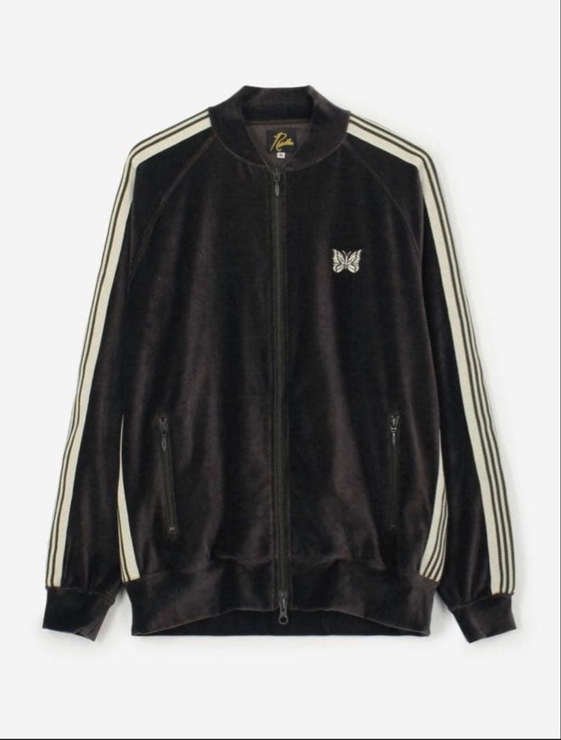 Needles ベロアトラックジャケット S