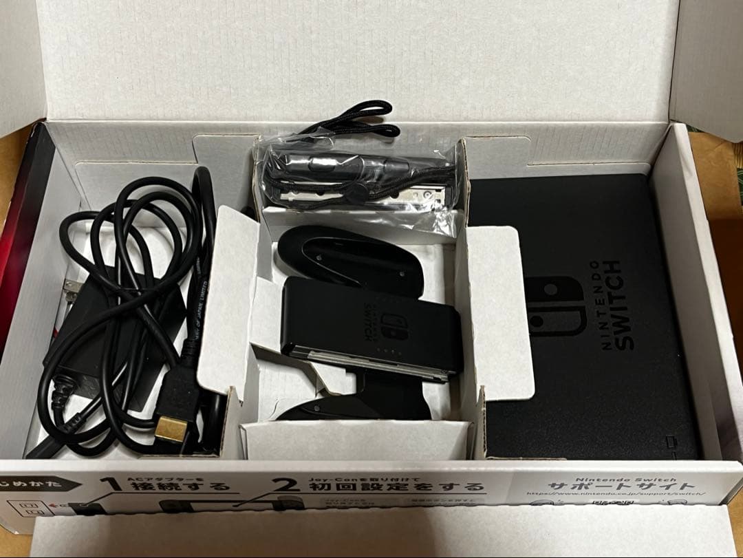 Nintendo Switch グレー 本体 128GB SDカード付