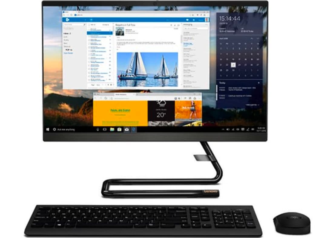 Lenovo　一体型　PC　キーボード・マウス付き！　パソコン　デスクトップ
