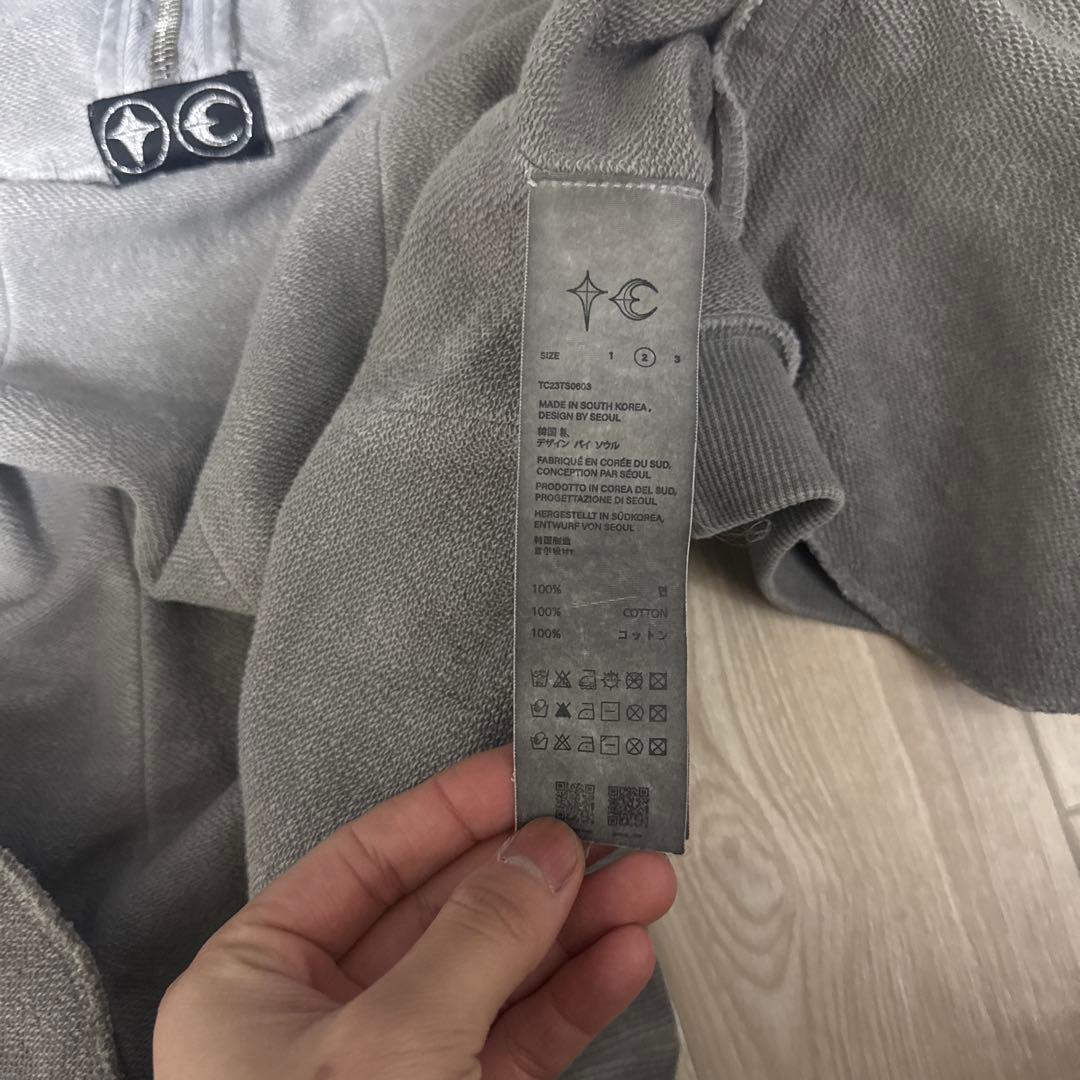 サグクラブ ジップパーカー